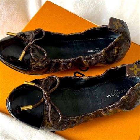 louis vuitton flirty ballerina flats|louis vuitton platform loafers.